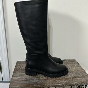 Aerosoles Roman Lug Sole High Shaft Boots NEW US 7.5